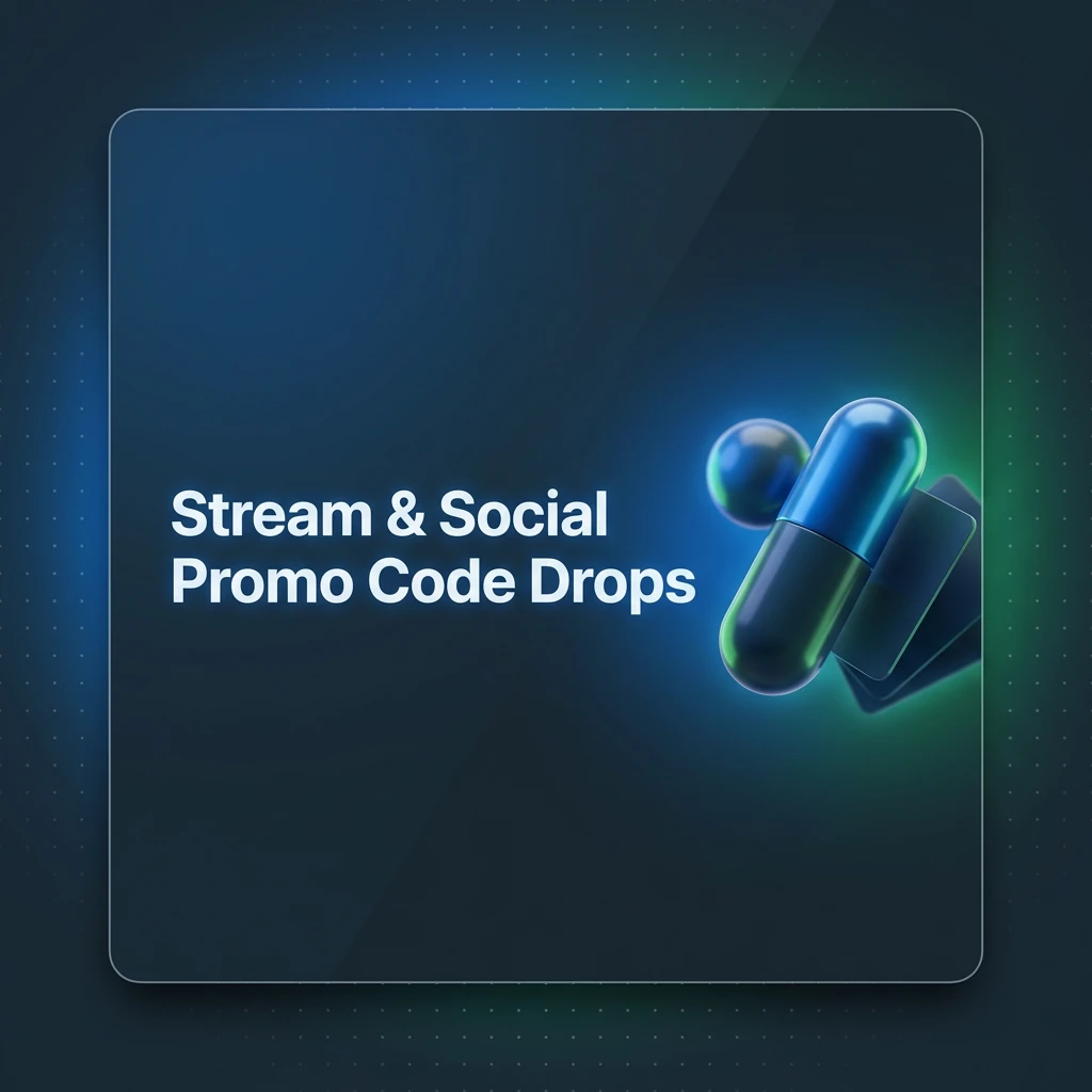 Stream & Social Promo Code Drops